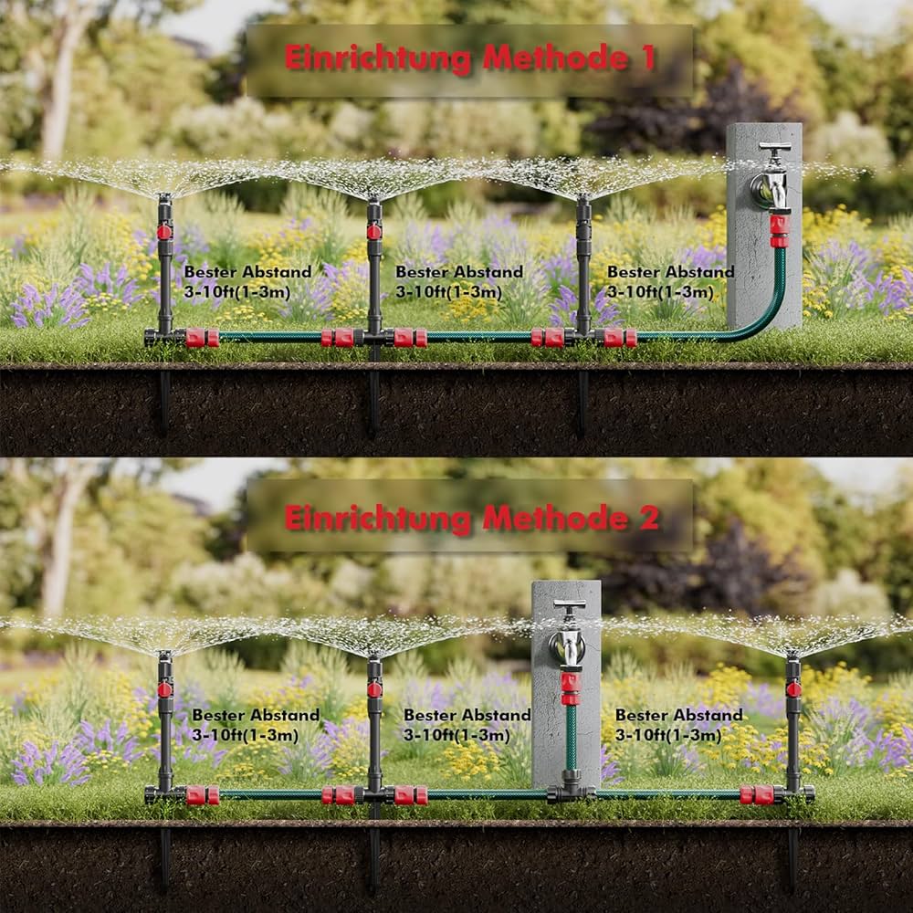 Amazon.co.jp: RESTMO 散水 スプリンクラー スパイクセット園芸